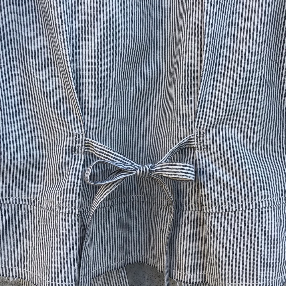 Current/Elliott Striped Vest w/ Ruffles - Picture 6 of 8